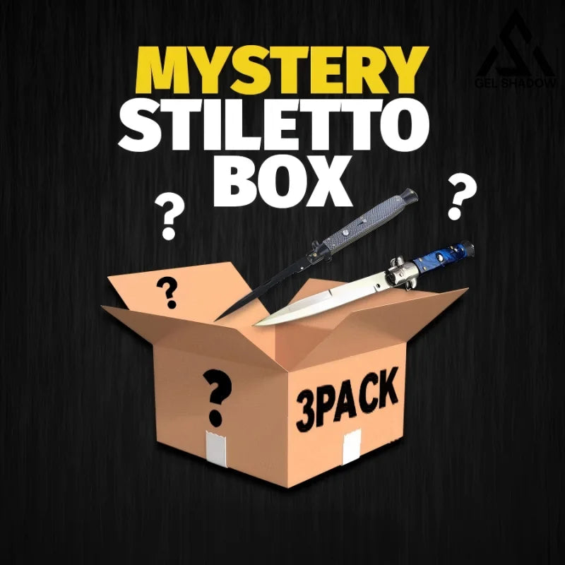 Mystery Stiletto Knife Pack(1 Or 3 Knife)